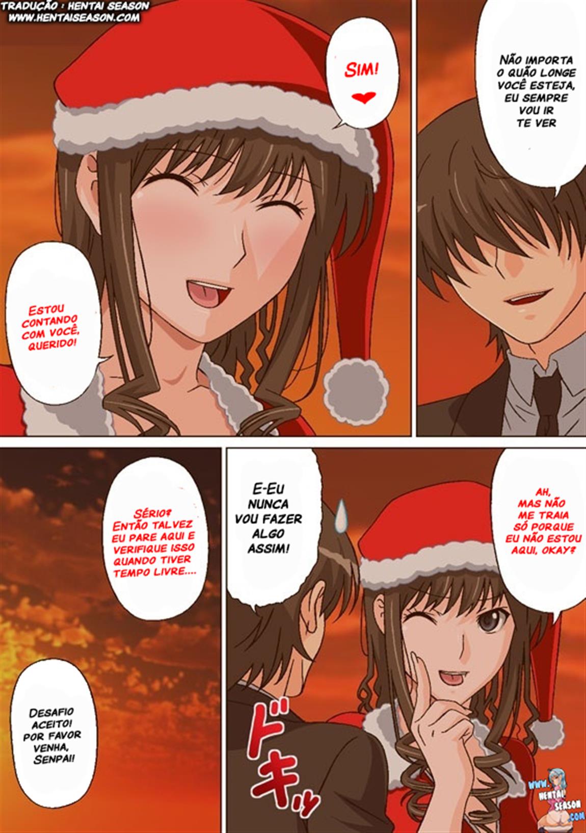 A adorável sedução do Papai Noel