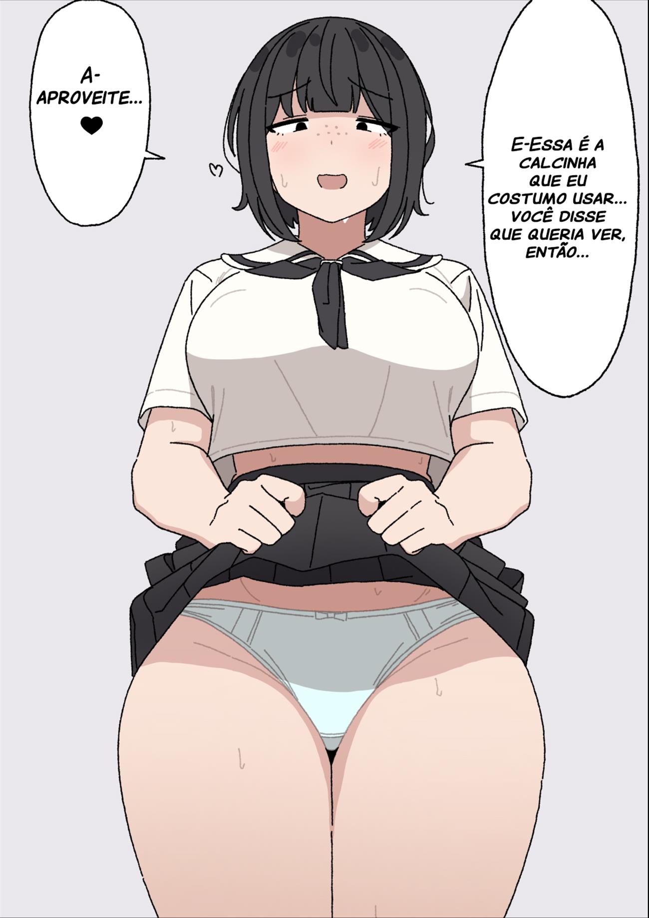 Sou o único na classe que está usando a impopular funcionária de serviço de assistência sexual, Kuroi-chan