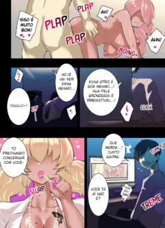 Irmã mais velha gyaru com um namorado, é fissurada no pau do seu irmão mais novo! - Foto 3