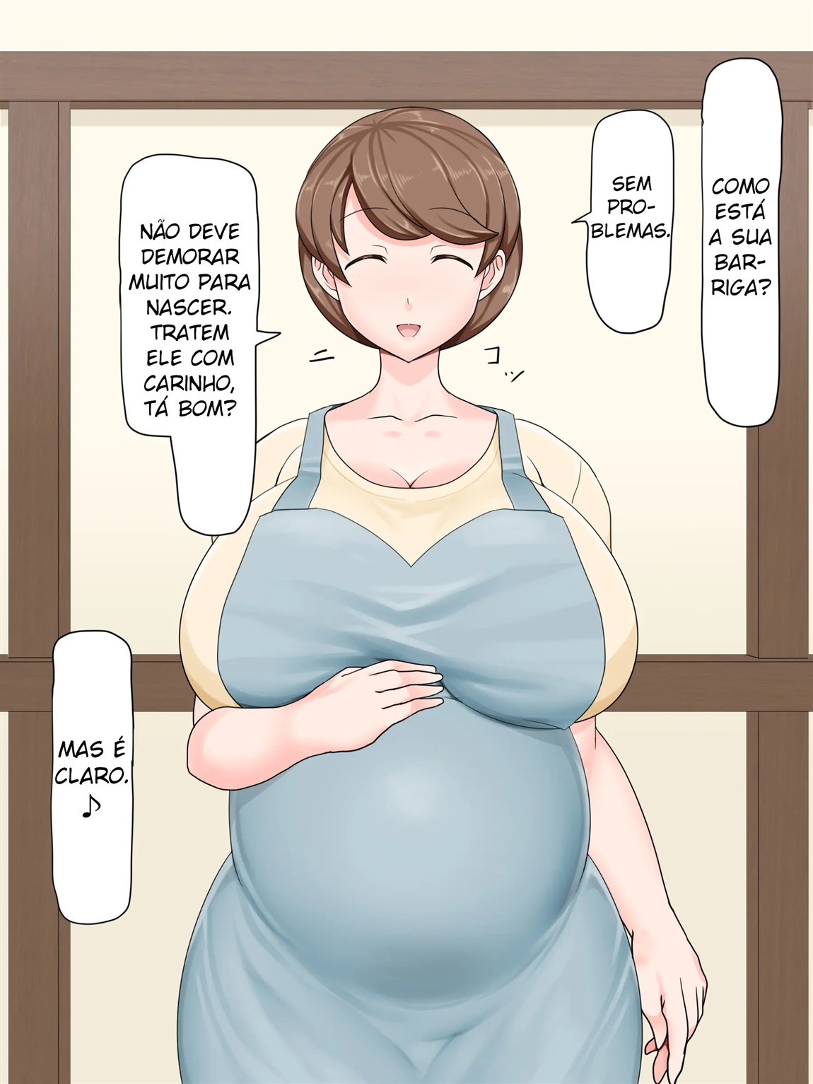 A mamãe gentil é minha! ~Disputa hipnótica pela mãe peituda~
