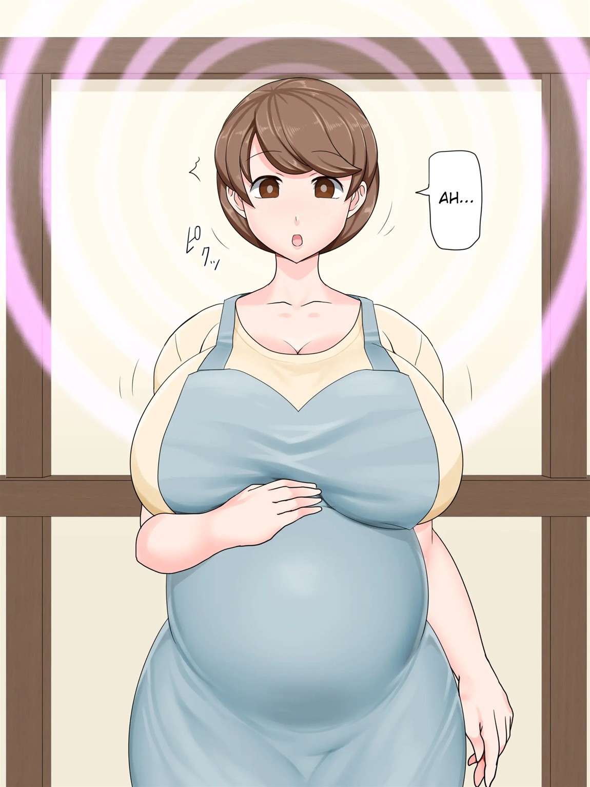 A mamãe gentil é minha! ~Disputa hipnótica pela mãe peituda~