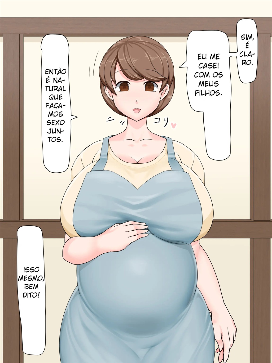 A mamãe gentil é minha! ~Disputa hipnótica pela mãe peituda~