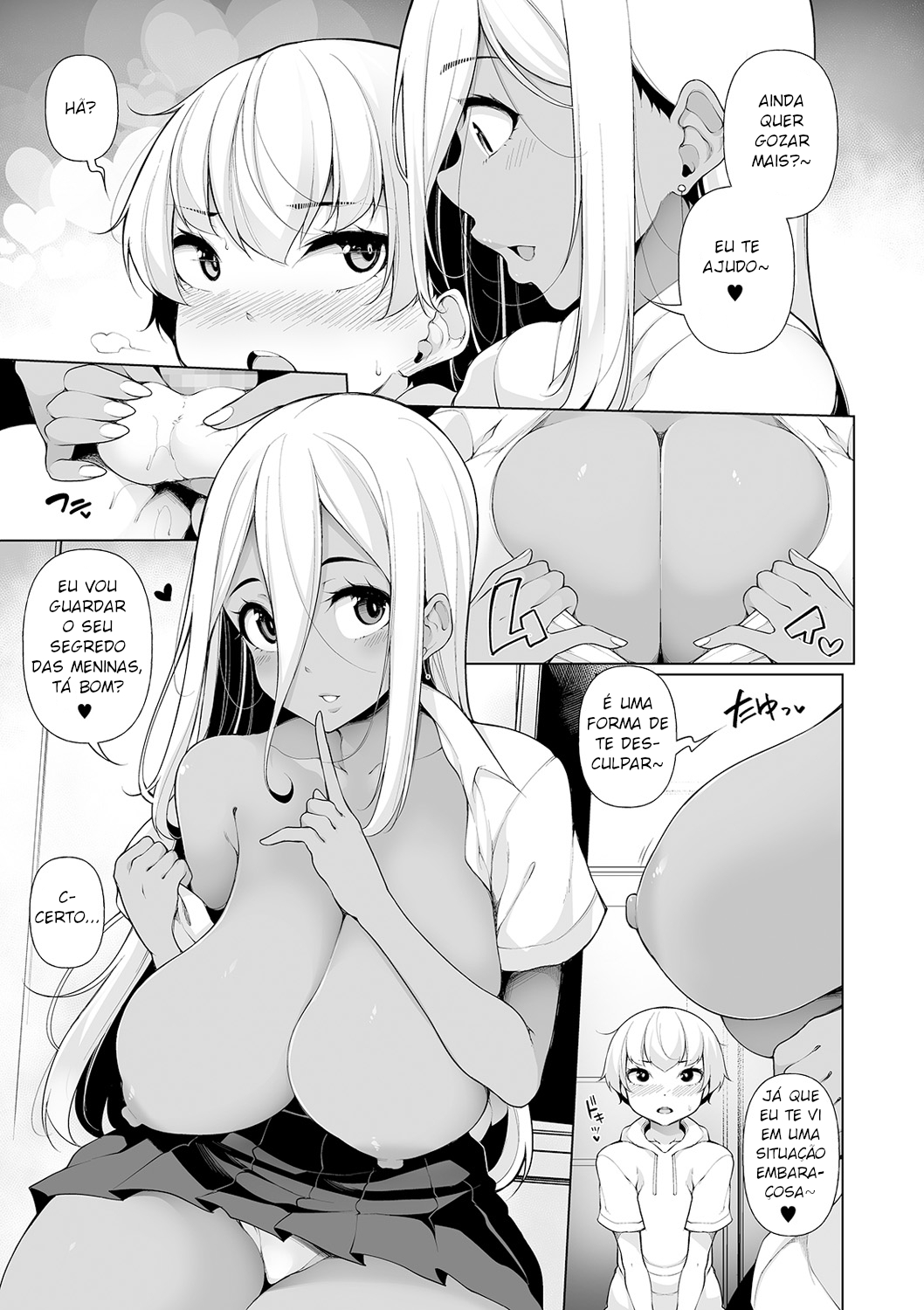 É tudo culpa dessas Onee-chans gyarus! 02