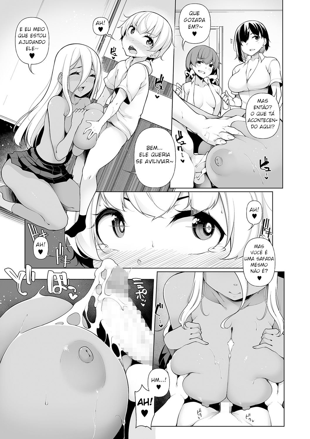 É tudo culpa dessas Onee-chans gyarus! 02